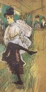 Jane Avril Dancing (mk09), Henri De Toulouse-Lautrec